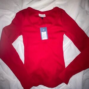 red long sleeve